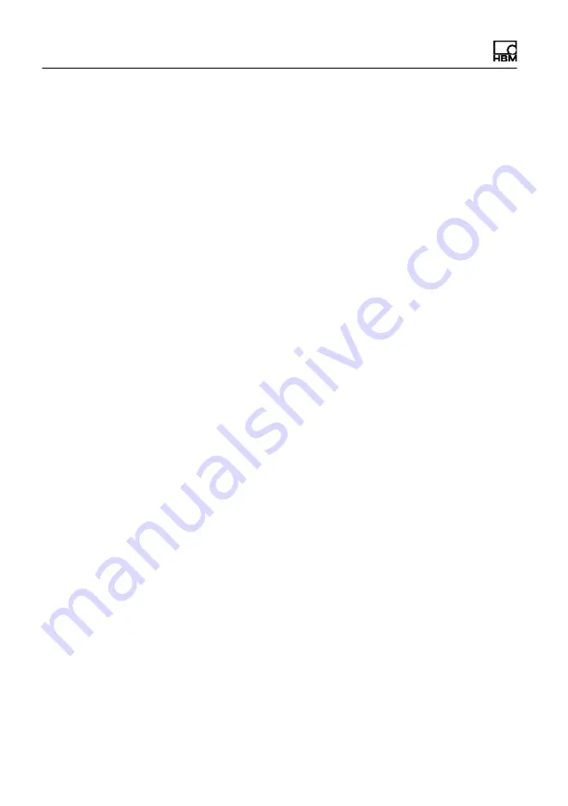 HBM BN100A Operating Manual Download Page 4