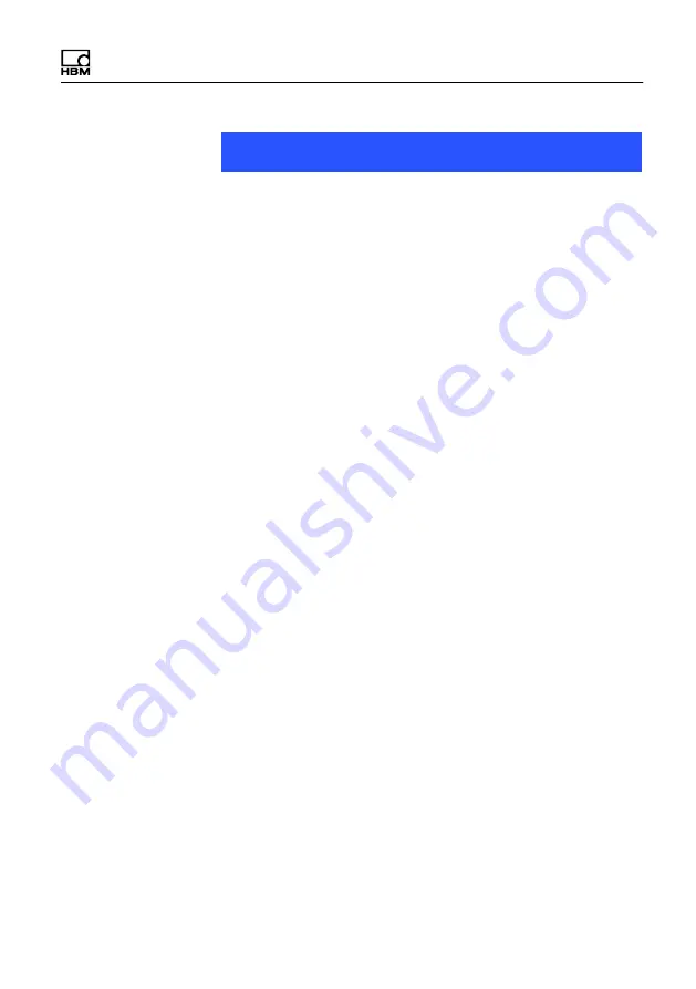 HBM BN100A Operating Manual Download Page 36