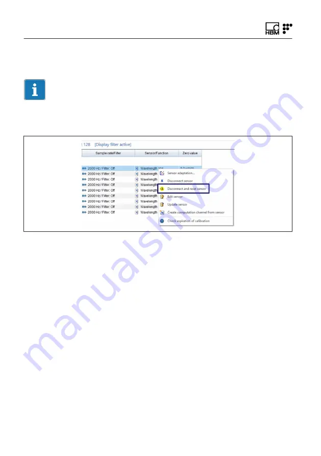 HBM MXFS User Manual Download Page 56