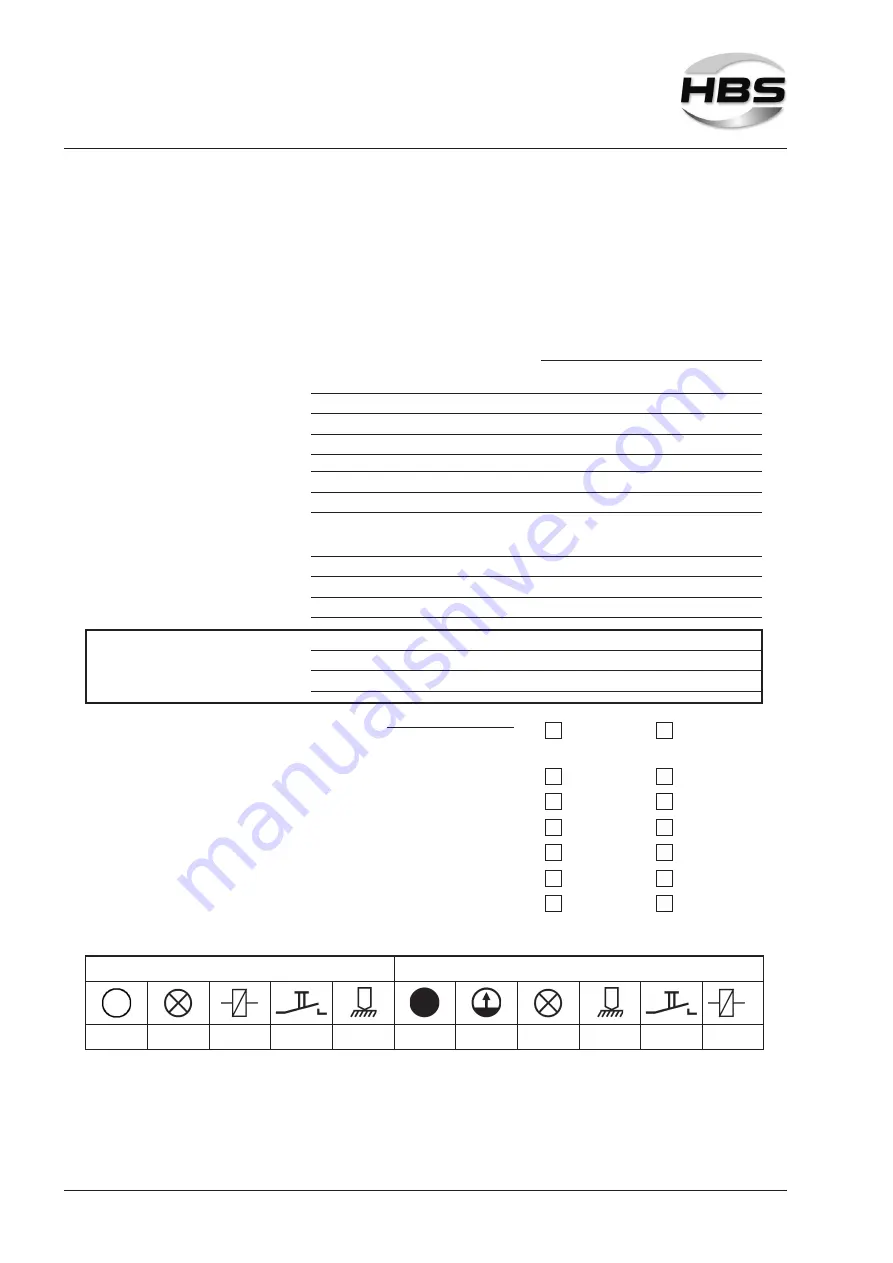 HBS 92-10-0502 Operating Manual Download Page 50