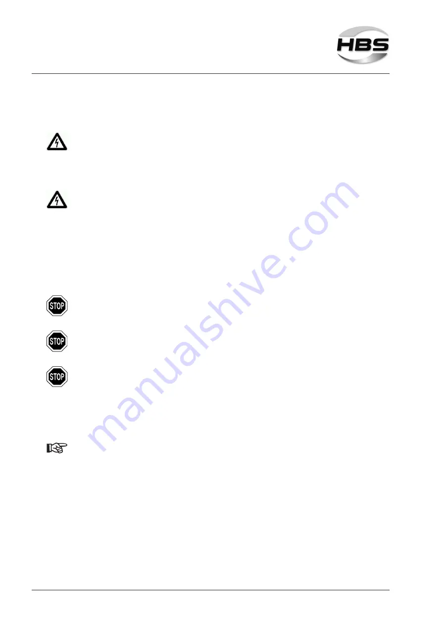 HBS 94-31-412C Operating Manual Download Page 50