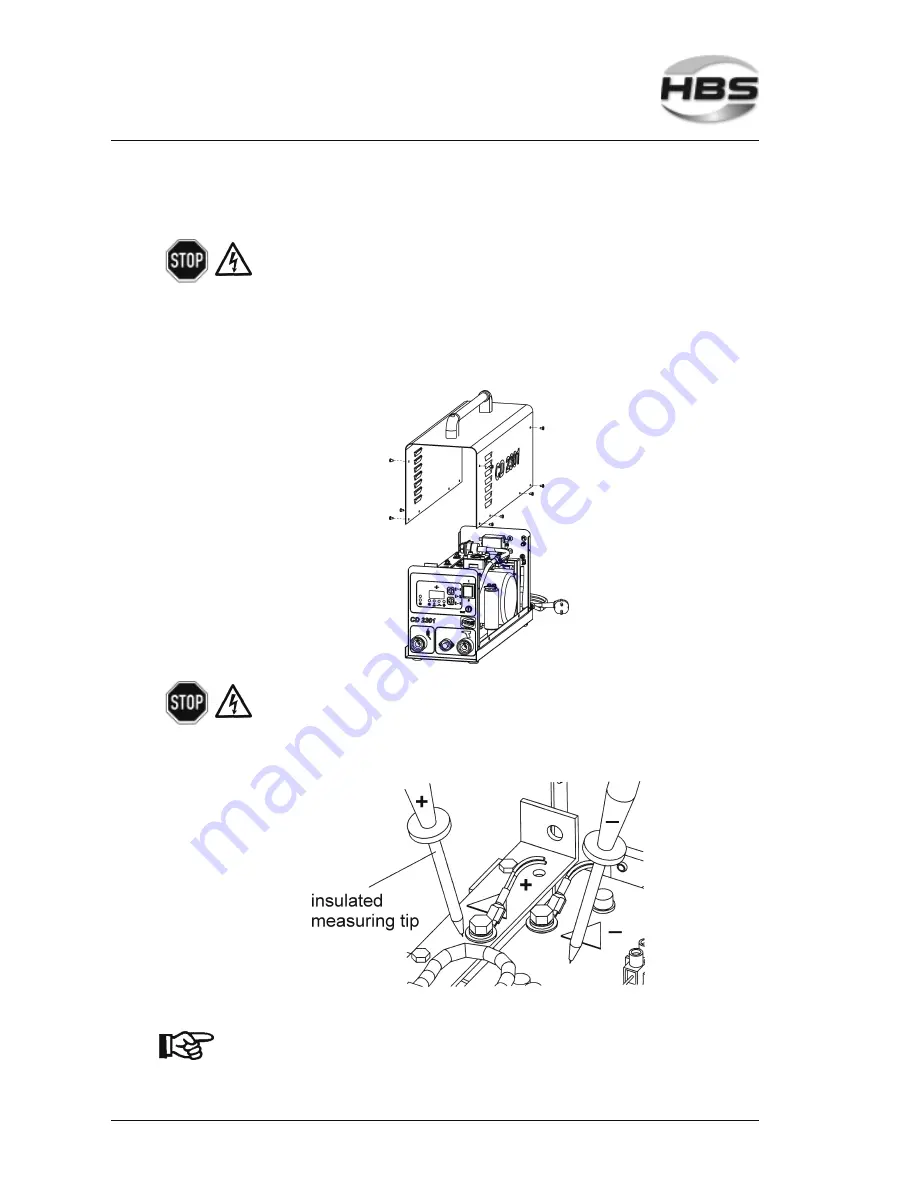 HBS CD 2301 Operating Manual Download Page 40