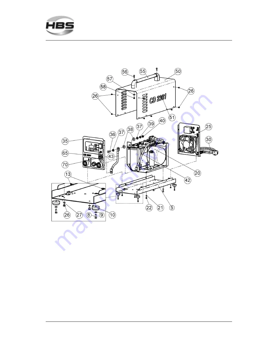 HBS CD 2301 Скачать руководство пользователя страница 43