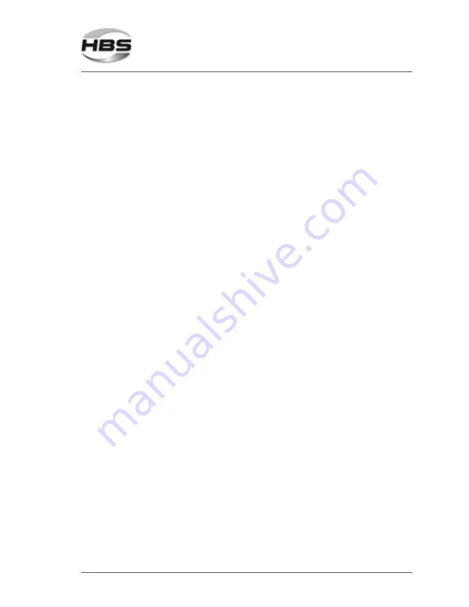 HBS CDM 3201 Operating Manual Download Page 5