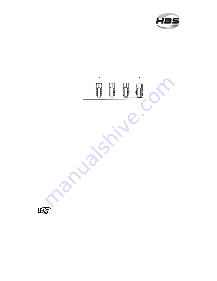 HBS CDM 3201 Operating Manual Download Page 26