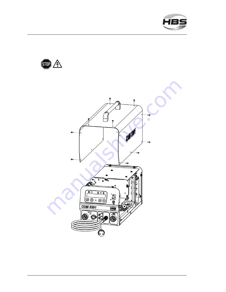 HBS CDM 3201 Operating Manual Download Page 56