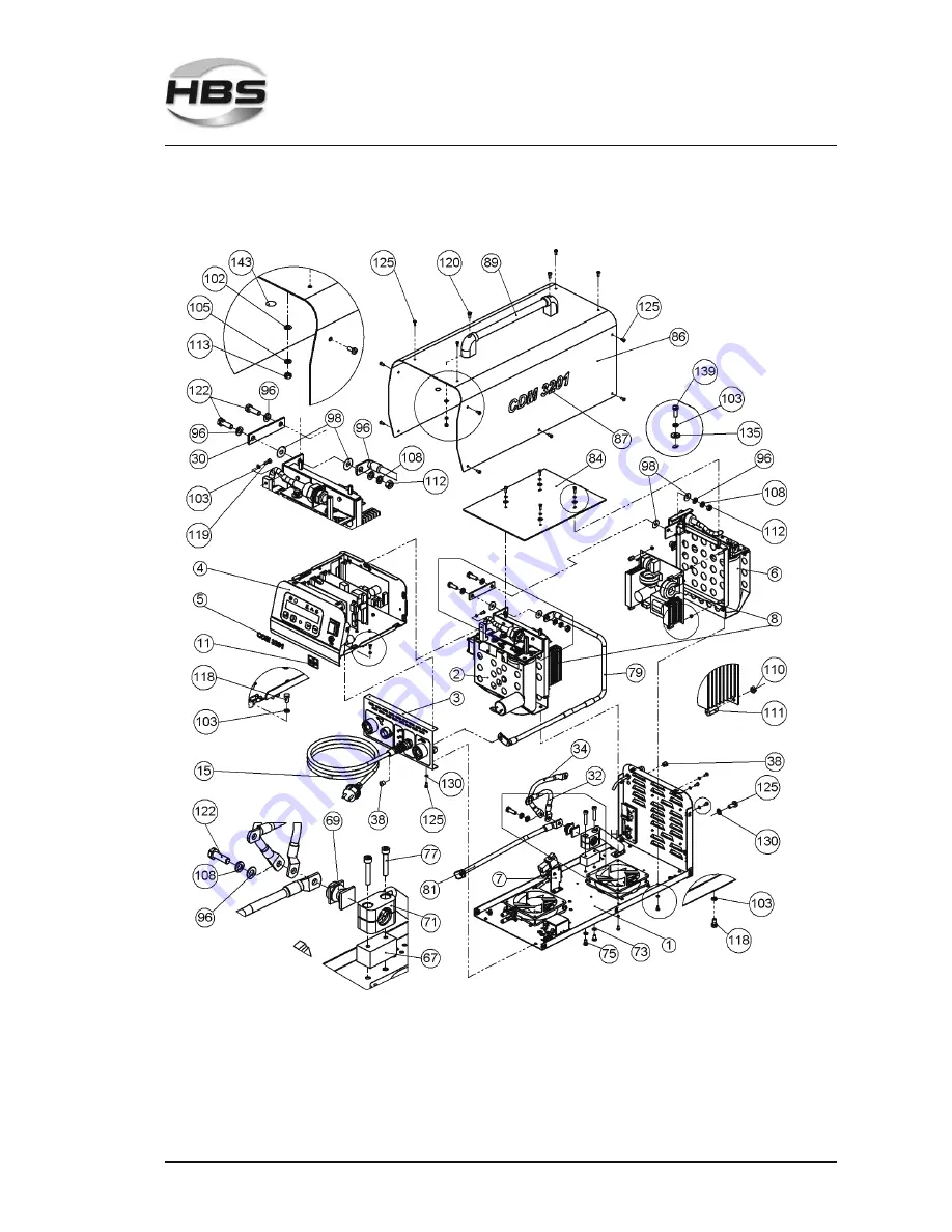 HBS CDM 3201 Operating Manual Download Page 61