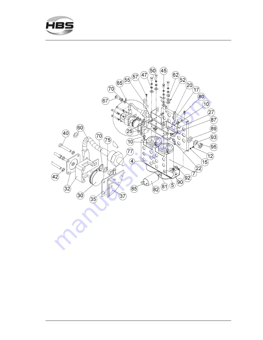 HBS CDM 3201 Operating Manual Download Page 63