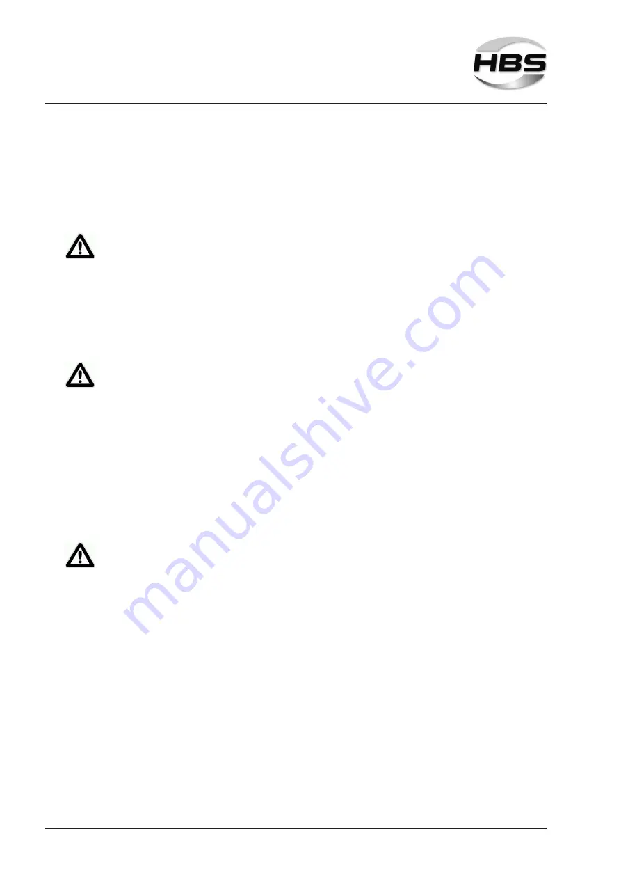 HBS VBZ-3 Operating Manual Download Page 6