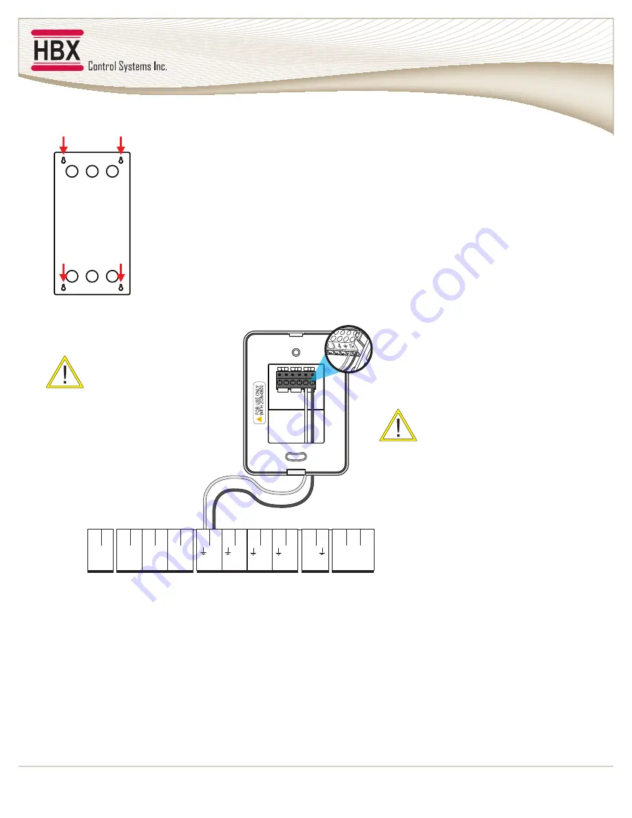 HBX ZON-0600 Installation Manual Download Page 7