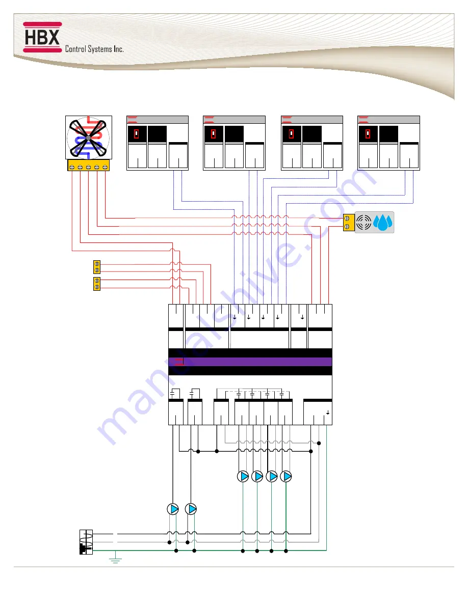 HBX ZON-0600 Installation Manual Download Page 17