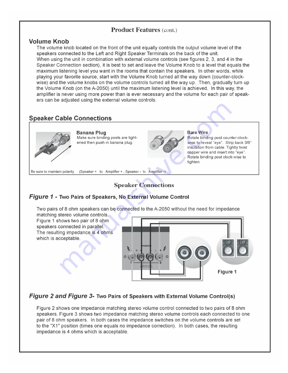 HDT A2050 Owner'S Manual Download Page 5