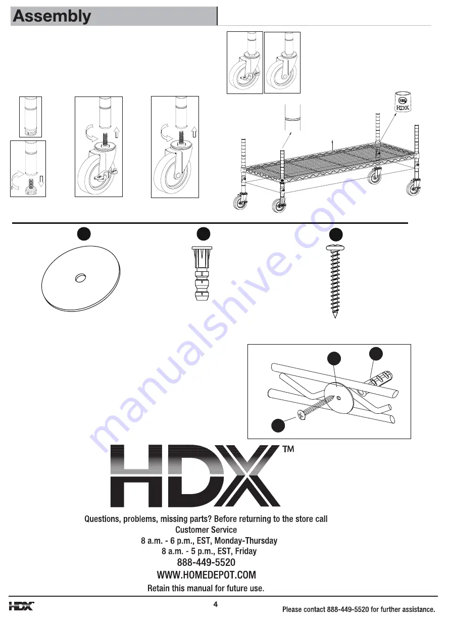 HDX HD1848-5LHCCPS Скачать руководство пользователя страница 4