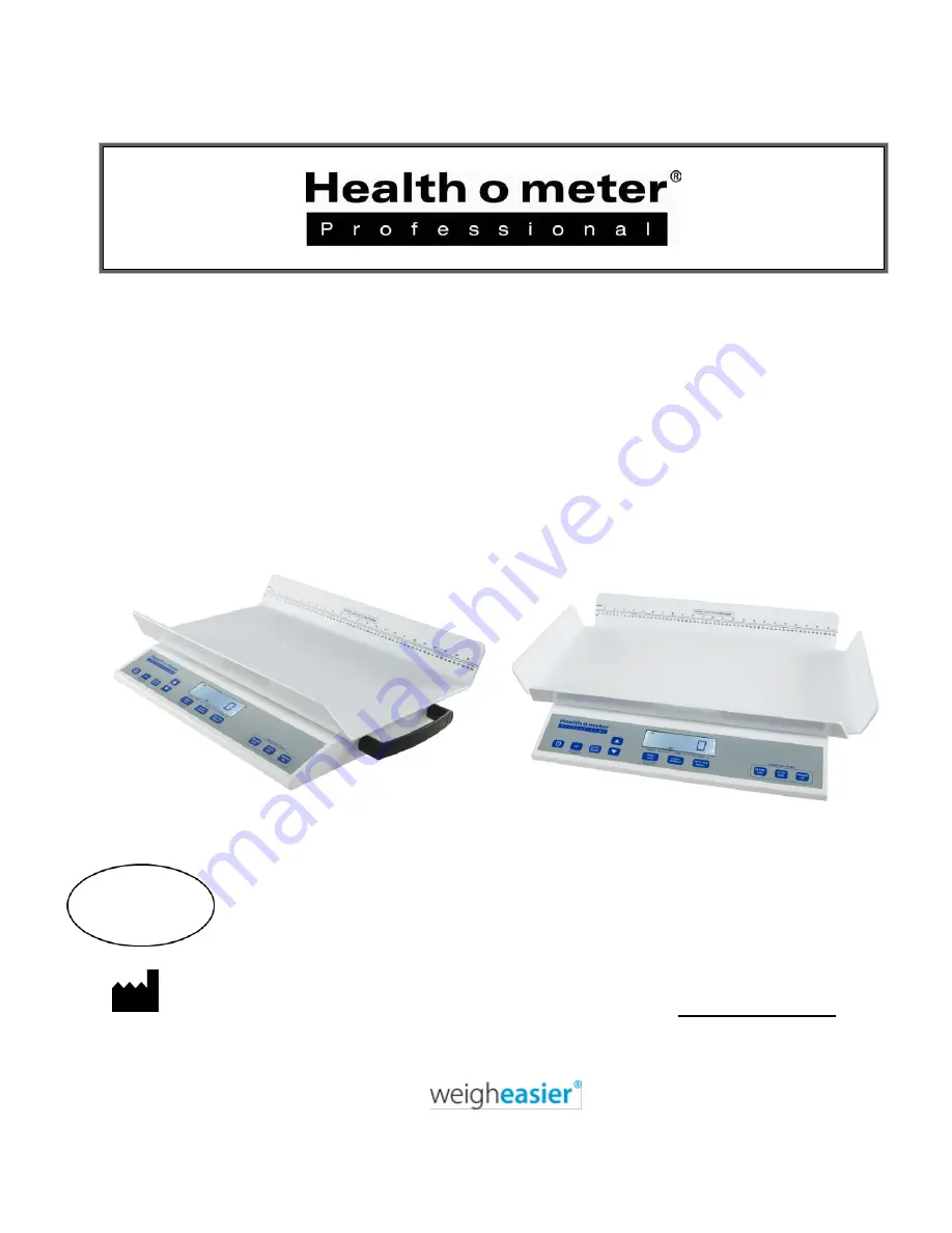 Health O Meter 2210KG-AM Скачать руководство пользователя страница 21