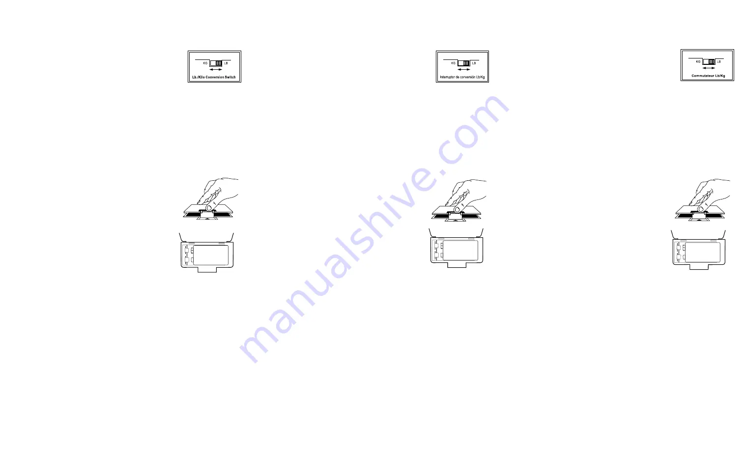 Health O Meter 845KL Operating Instructions Download Page 2