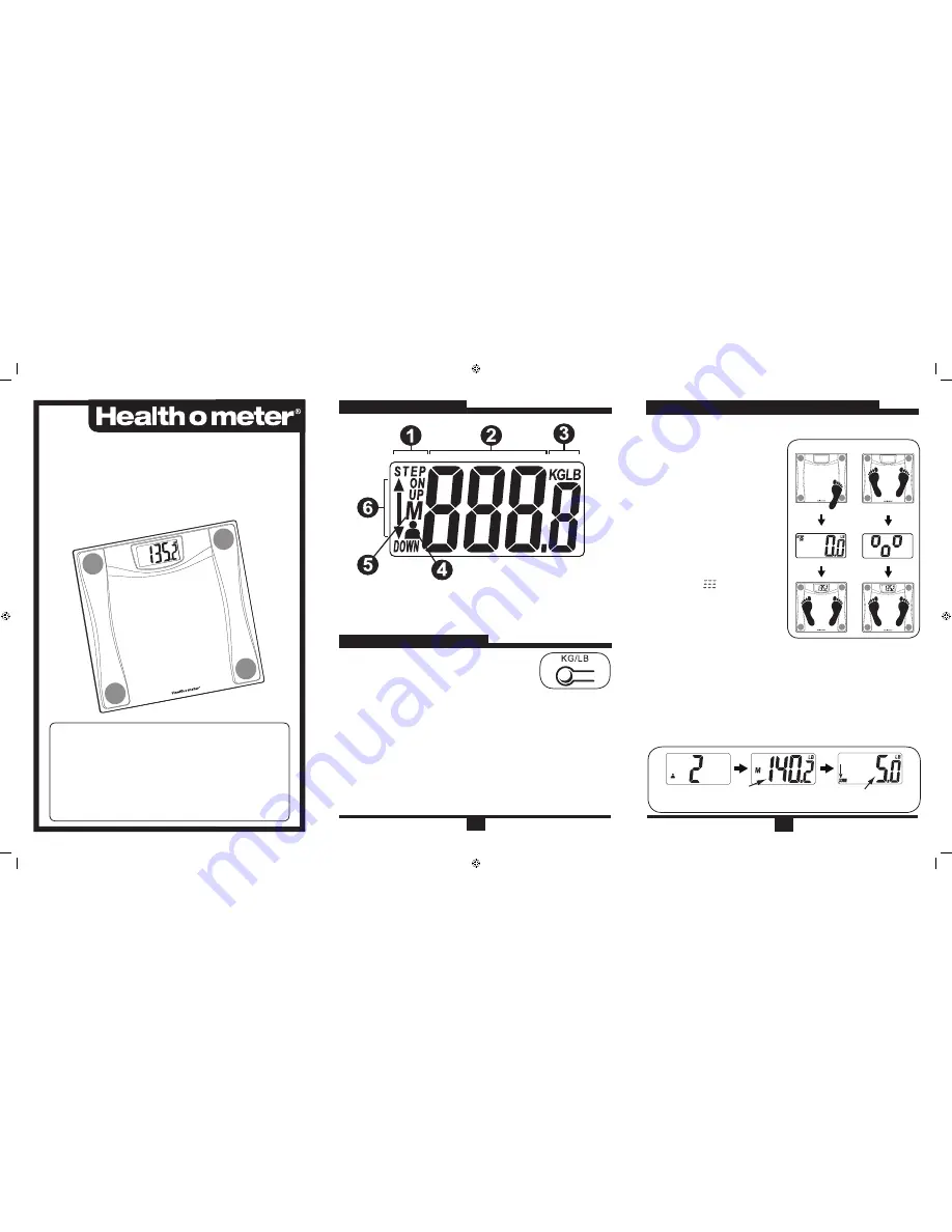 Health O Meter HDM165-53 User Manual Download Page 1