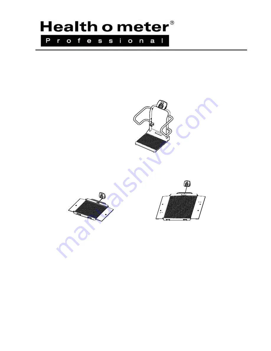 Health O Meter PRO PLUS 1100KL Operation Manual Download Page 39