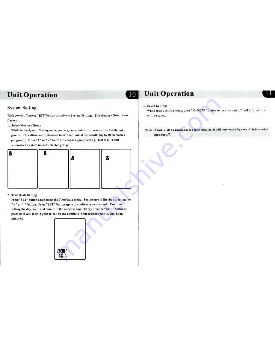 health sense BP-1303 Owner'S Manual Download Page 7