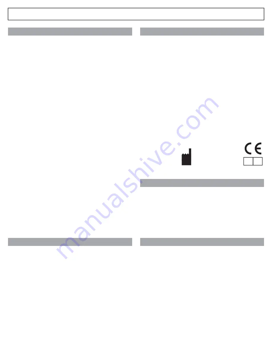 Healthcraft SuperBar DC100 Instructions Manual Download Page 20