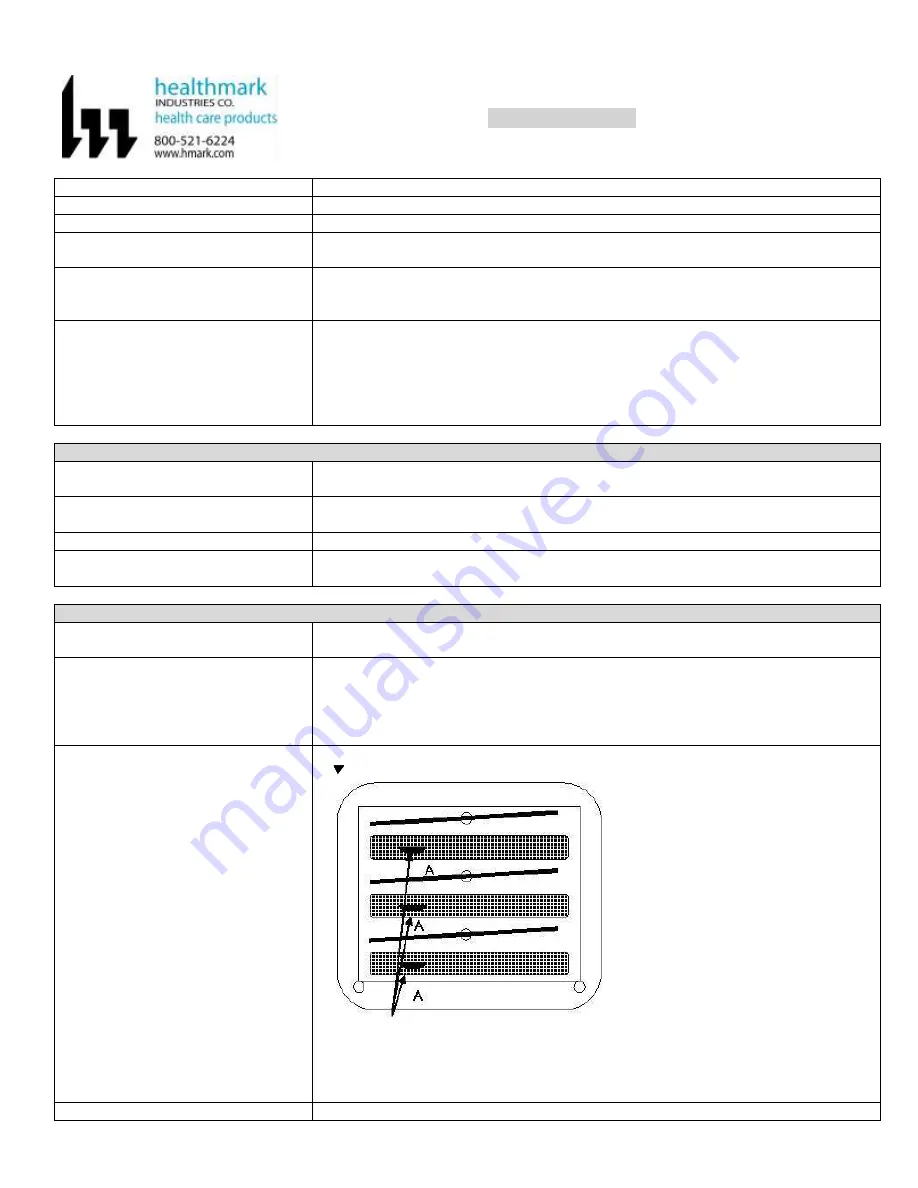 Healthmark TOSI WT101 Instructions For Use Download Page 1