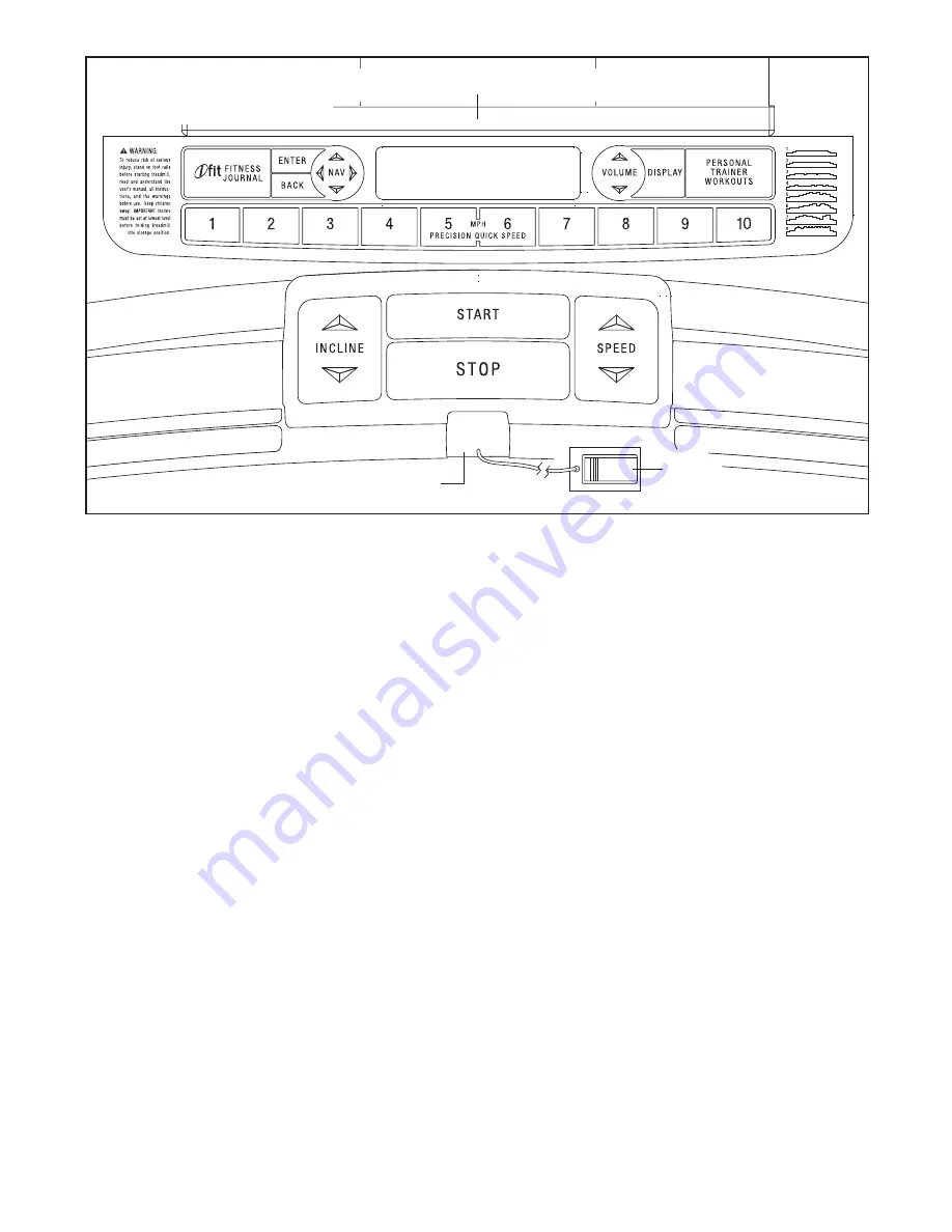 Healthrider H50t (Spanish) Manual Del Usuario Download Page 14