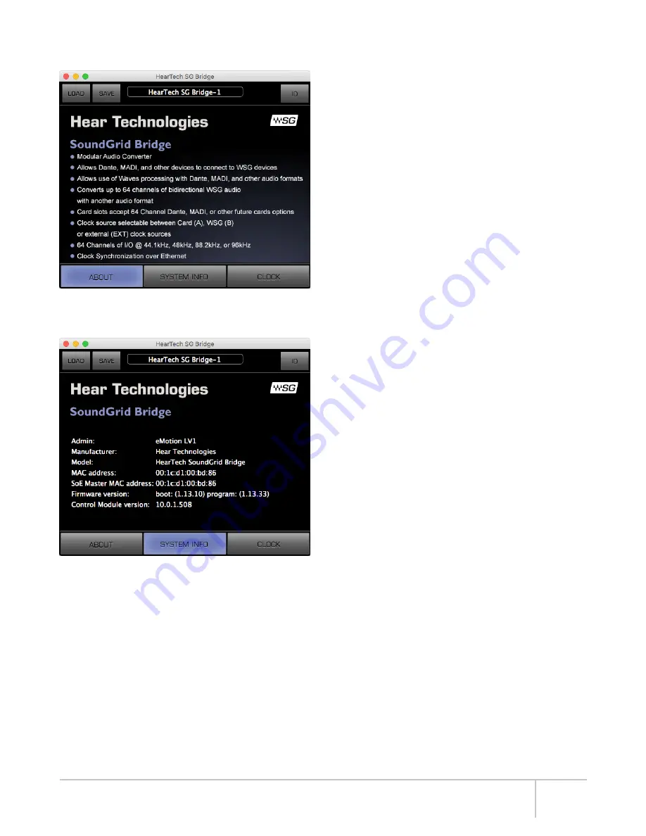 Hear Technologies WSG Bridge User Manual Download Page 15