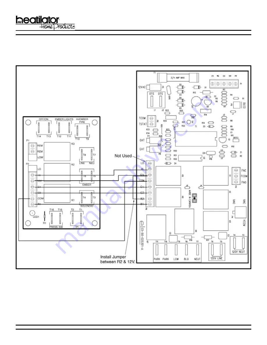 Hearth and Home Technologies Heat Recovery Ventilator HRV200PLUS Installation And Operating Instructions Manual Download Page 34