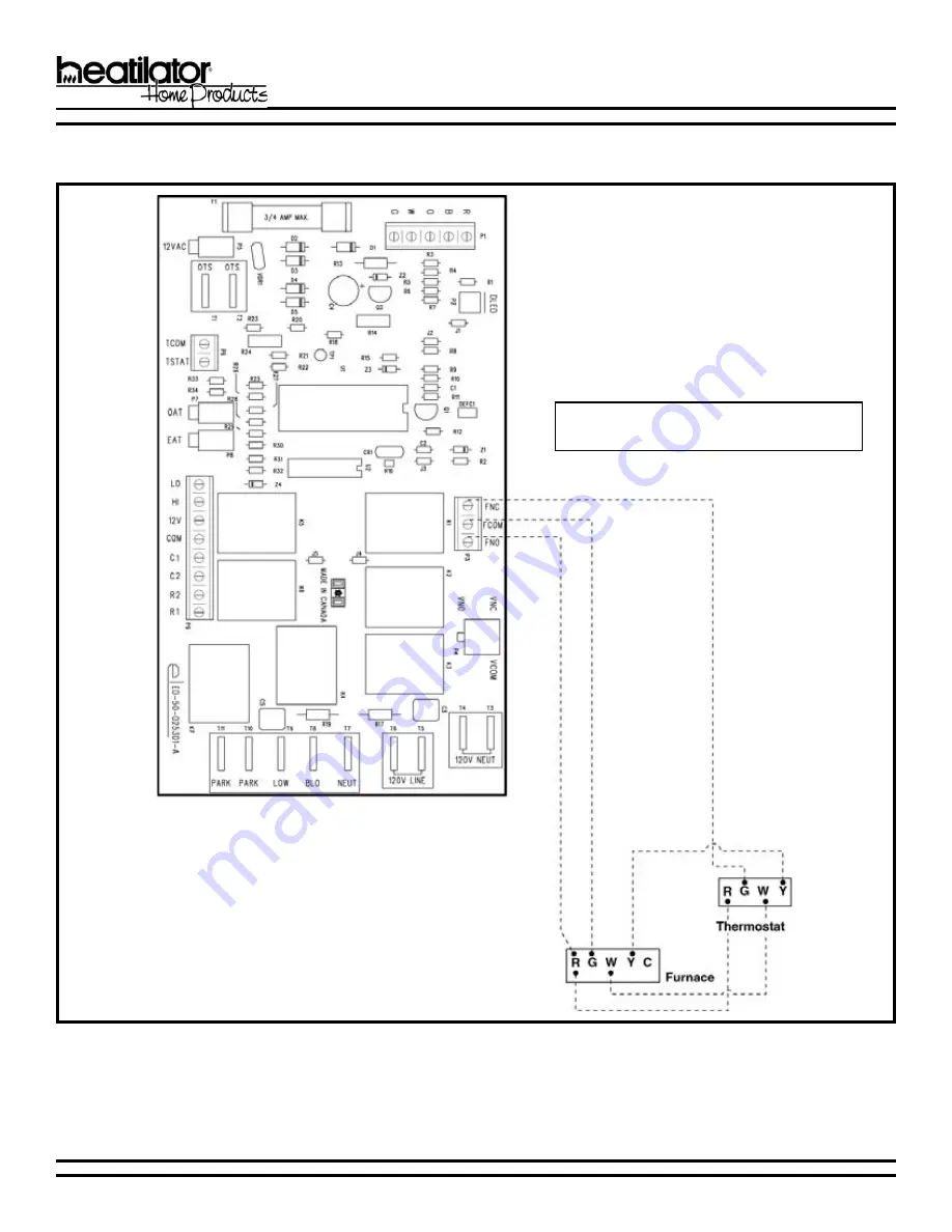 Hearth and Home Technologies Heat Recovery Ventilator HRV200PLUS Installation And Operating Instructions Manual Download Page 38