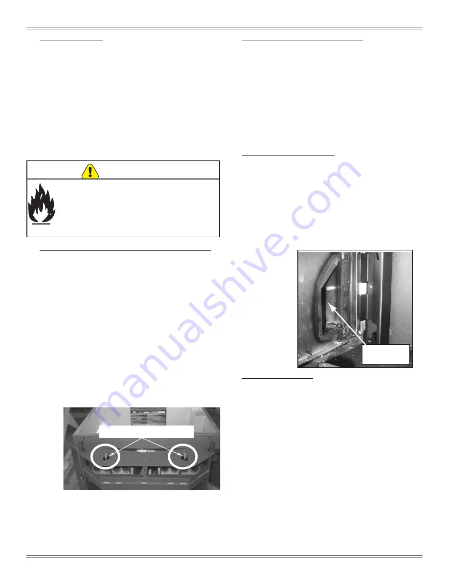 Hearth and Home Technologies Quadra-Fire CB1200M-MBK Owner'S Manual Download Page 19