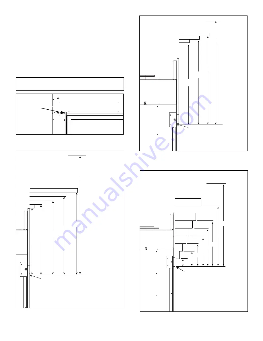 Hearth & Home ECHELON-C Series Installation Manual Download Page 64