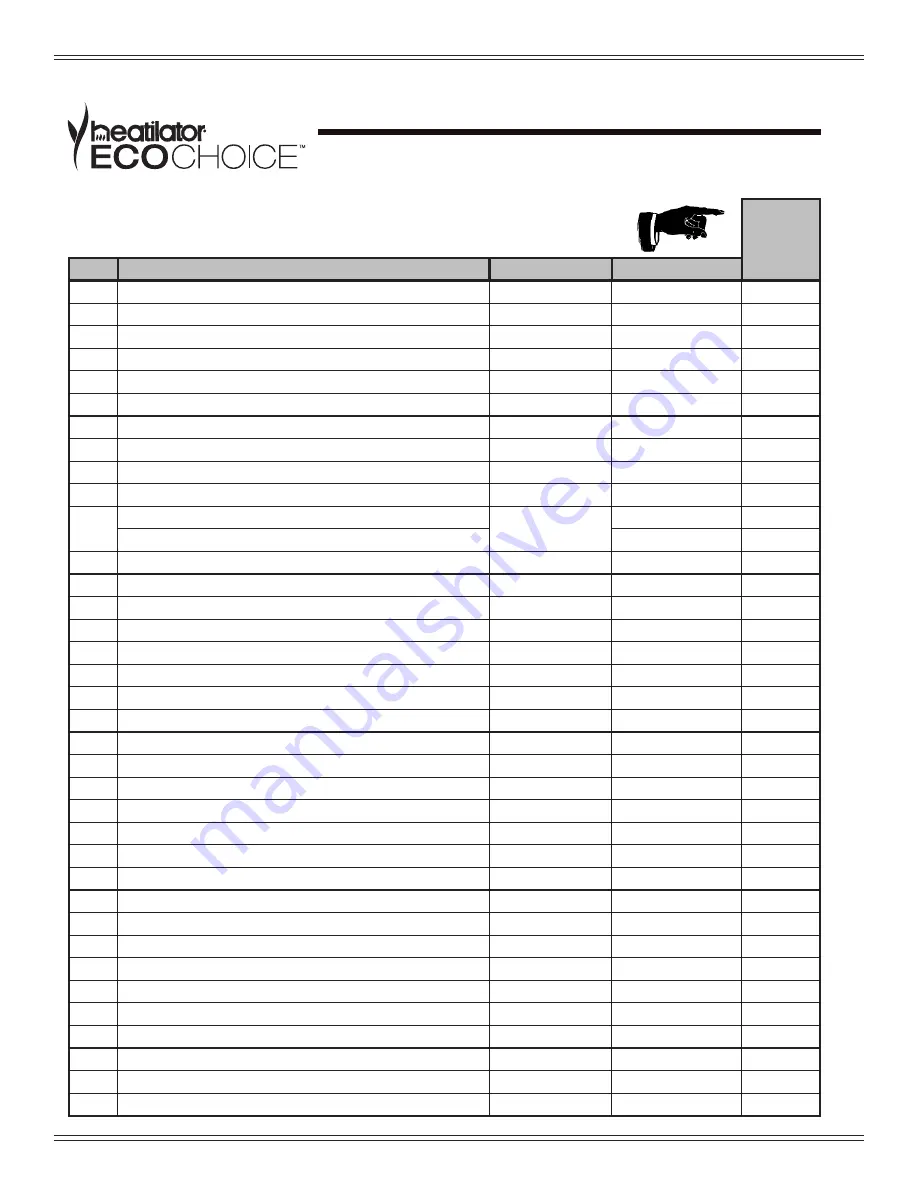 Hearth & Home Heatilator Eco Choice PS50-C Installation Manual Download Page 23