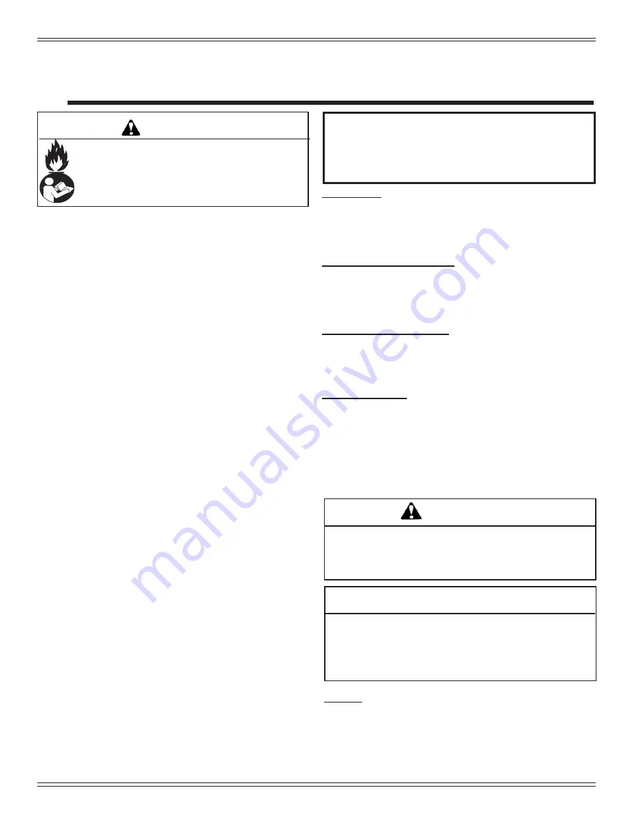 Hearth & Home QUARDA-FIRE MTVERNON-AE-CSB Owner'S Manual Download Page 7