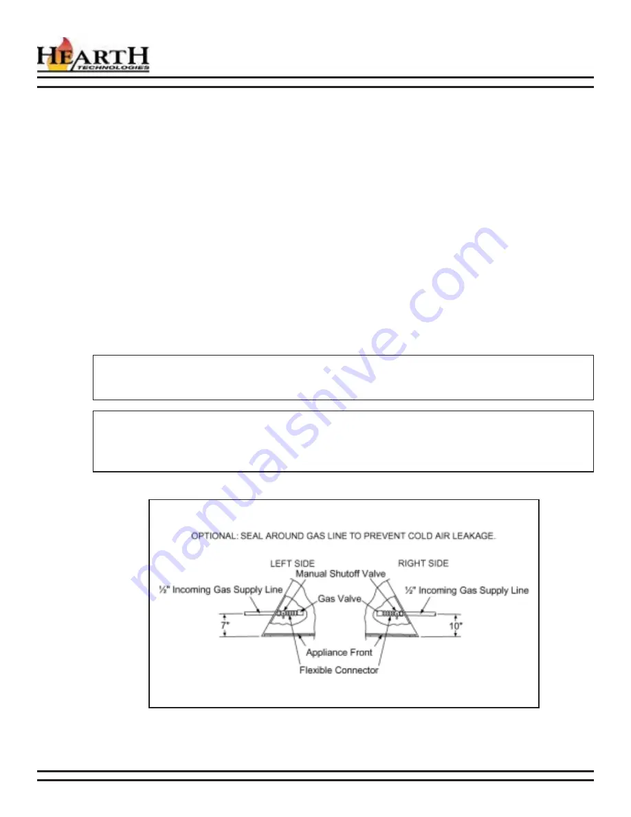 Hearth Technologies BCBR36 Owner'S Manual And Installation Instructions Download Page 10