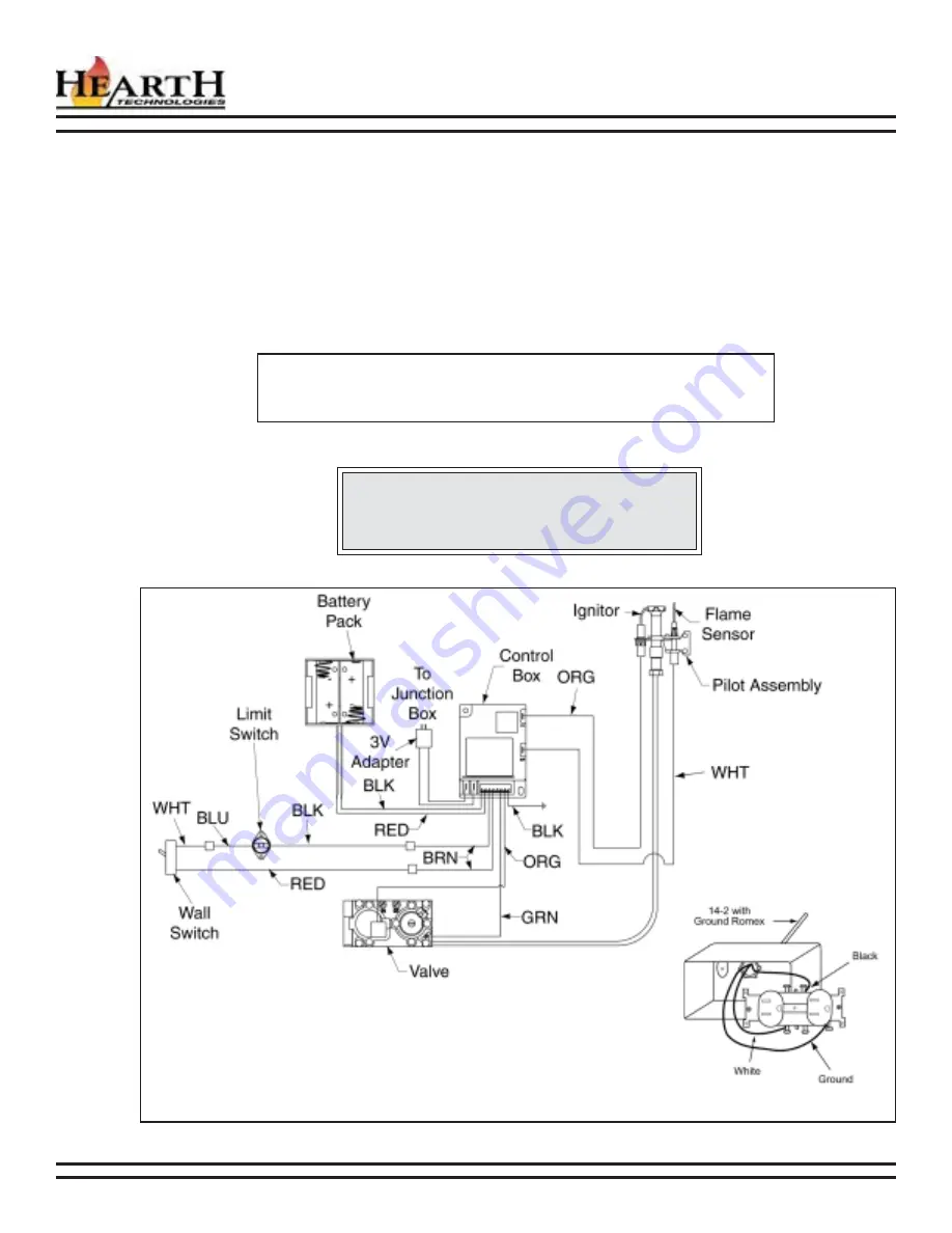 Hearth Technologies BCBR36 Скачать руководство пользователя страница 12