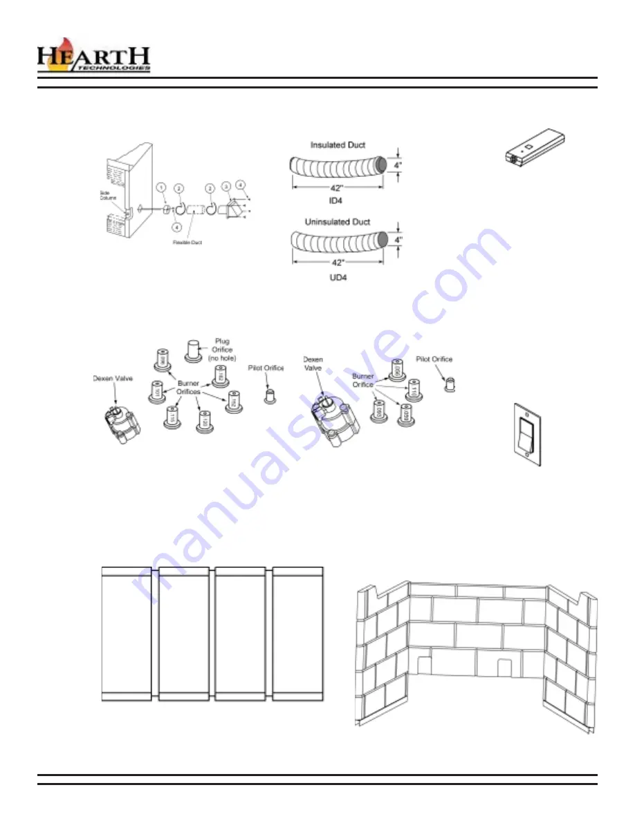 Hearth Technologies BCBR36 Owner'S Manual And Installation Instructions Download Page 22