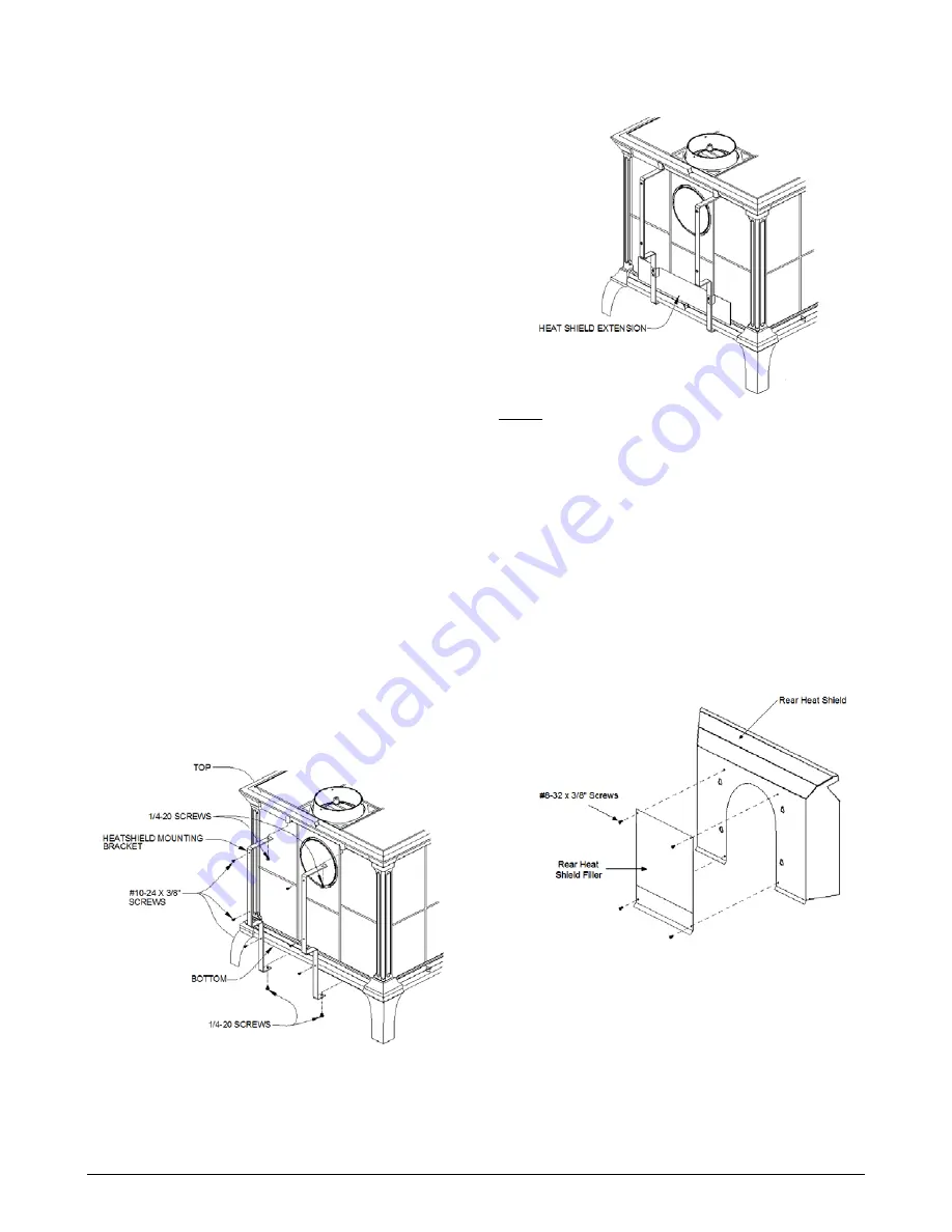 HearthStone Castleton 8030 AU Owner'S Manual Download Page 14