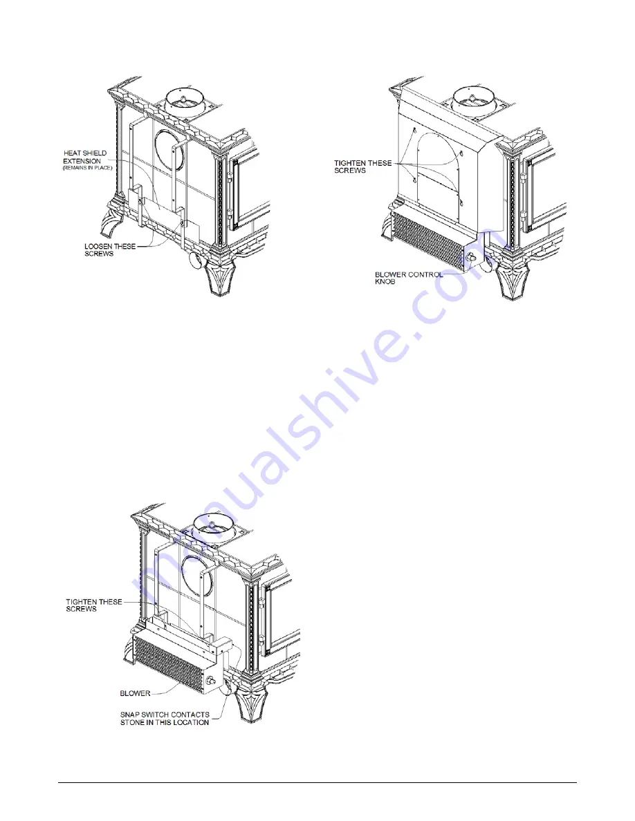 HearthStone Castleton 8030 AU Owner'S Manual Download Page 16