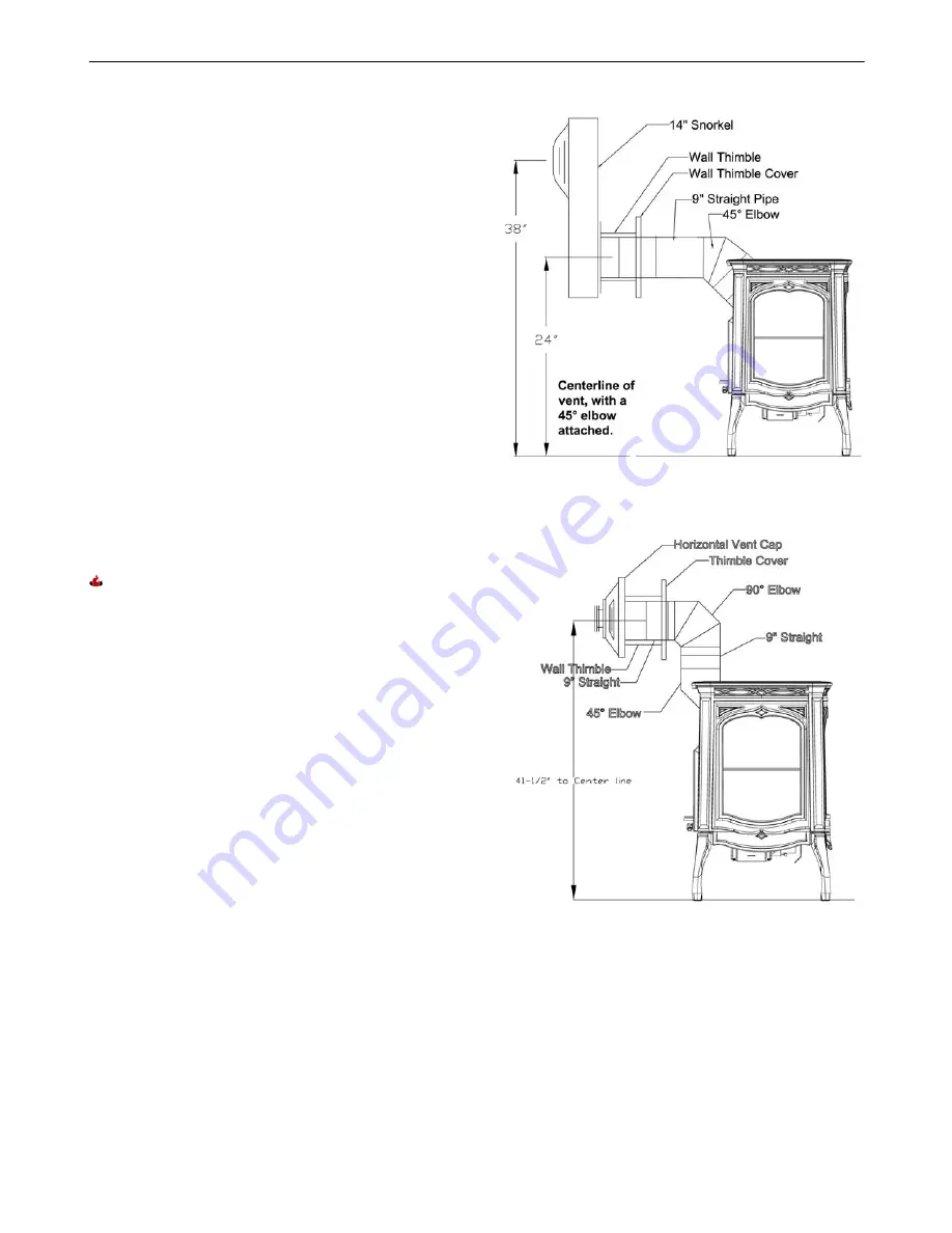 HearthStone Tucson 8702 DX Owner'S Manual Download Page 21