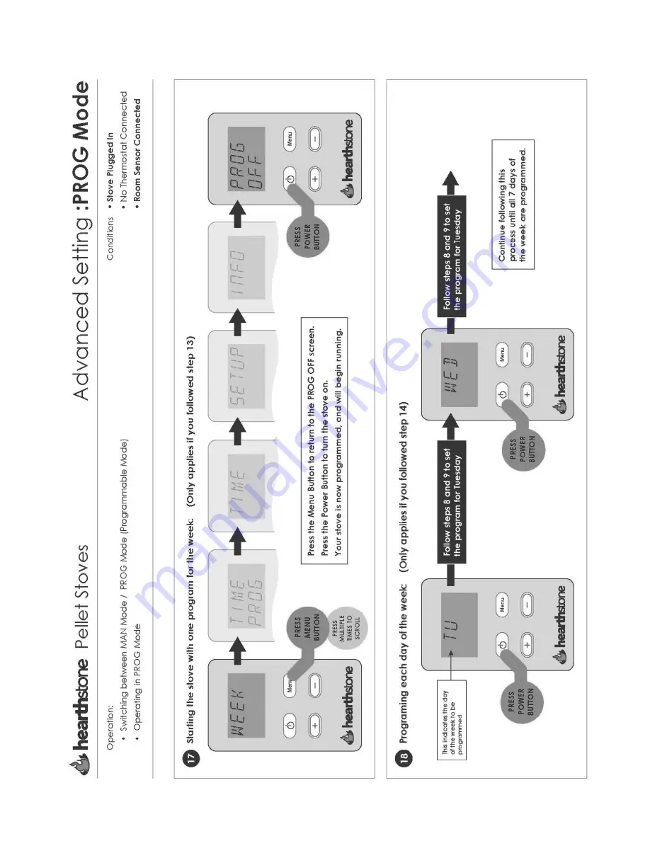 HearthStove Manchester 8330 Owner'S Manual Download Page 23