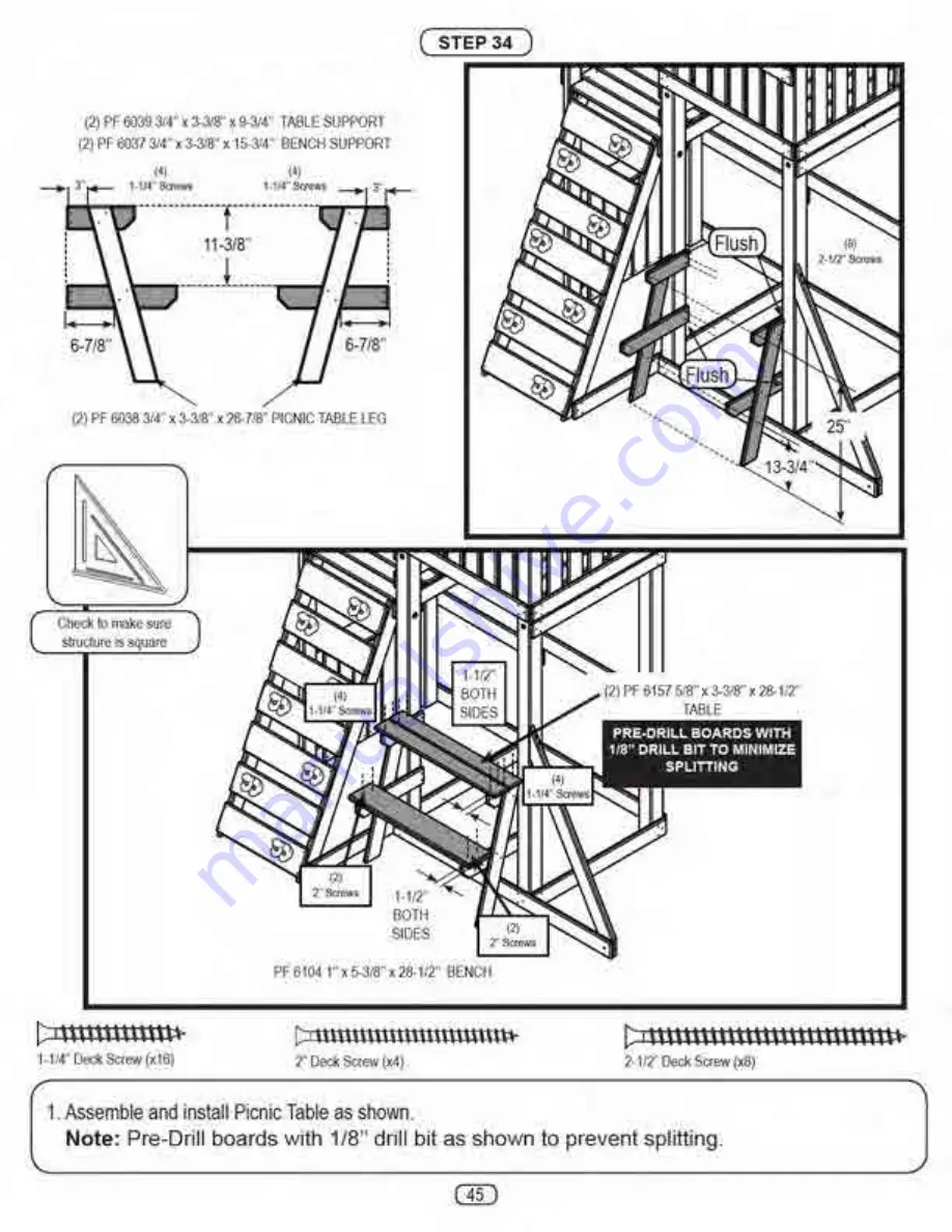 Heartland 4046 Assembly Manual Download Page 47