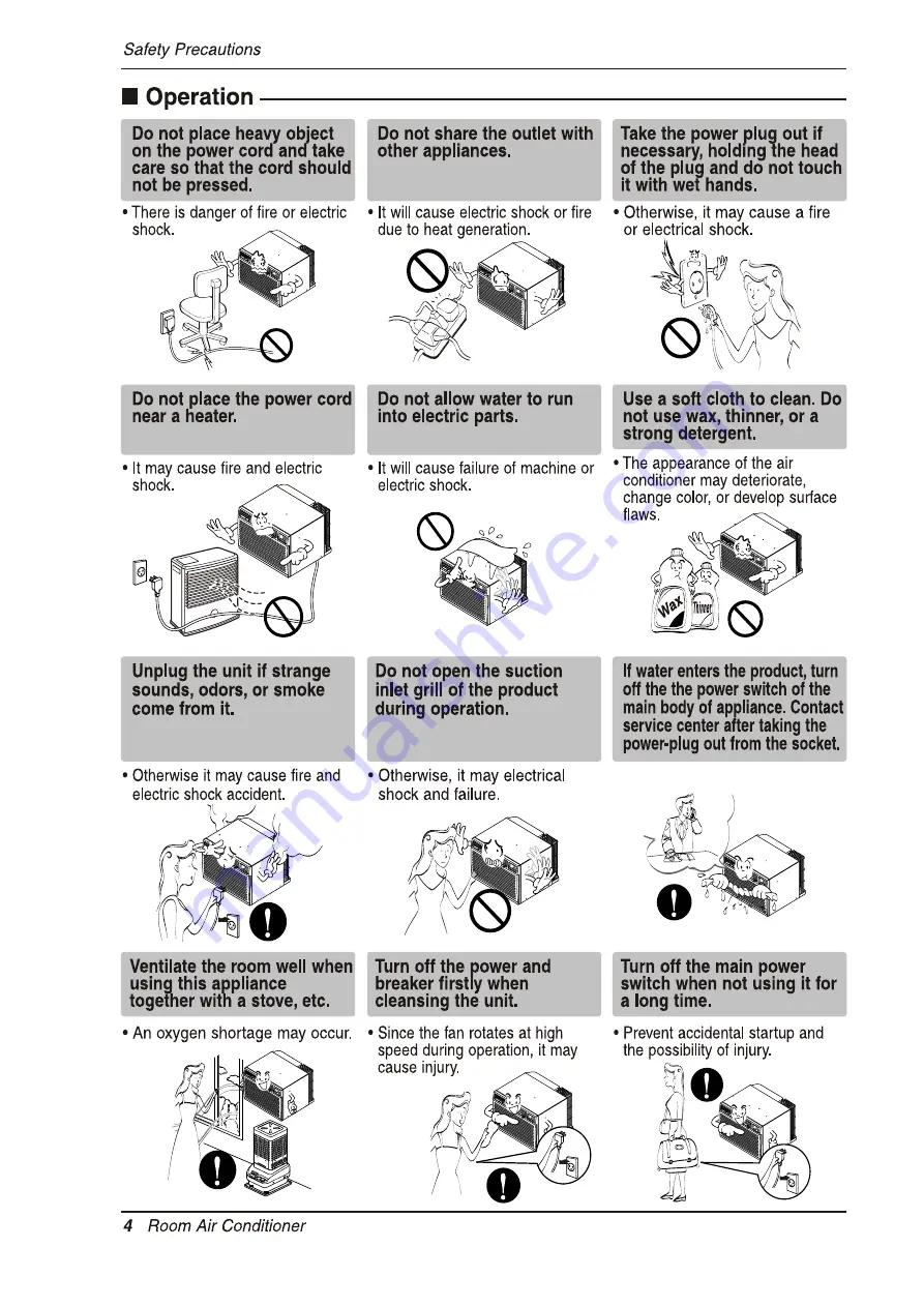 Heat Controller Comfort-Aire BG-101A Owner'S Manual Download Page 4