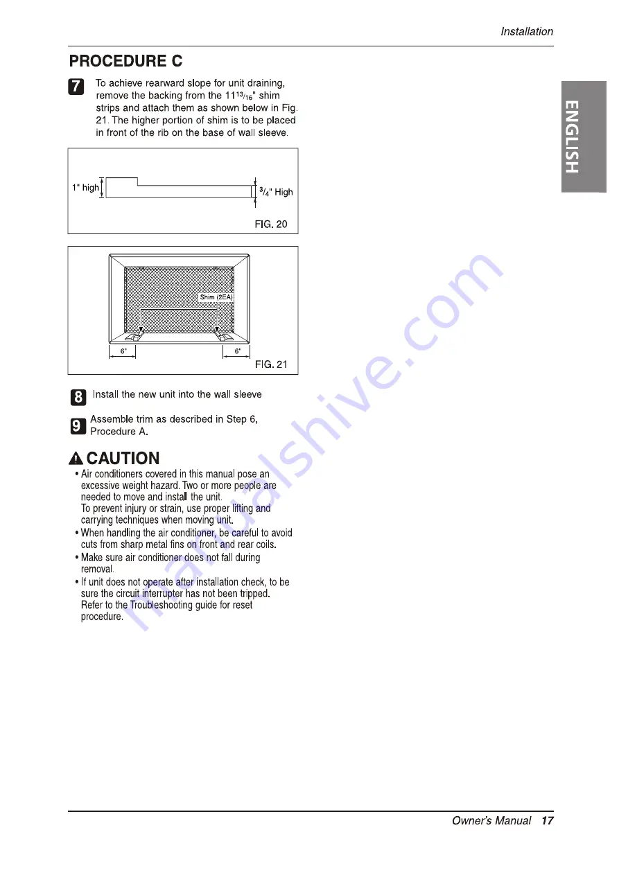 Heat Controller Comfort-Aire BG-101A Скачать руководство пользователя страница 17