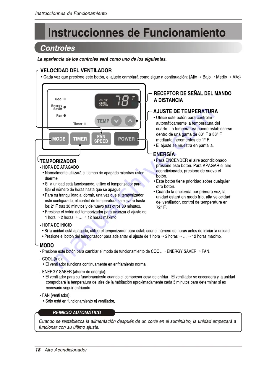 Heat Controller Comfort-Aire BG-101A Скачать руководство пользователя страница 66