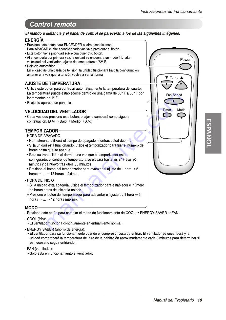 Heat Controller Comfort-Aire BG-101A Owner'S Manual Download Page 67