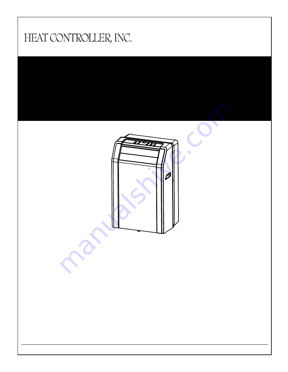 Heat Controller Comfort-Aire PS-101A Скачать руководство пользователя страница 1