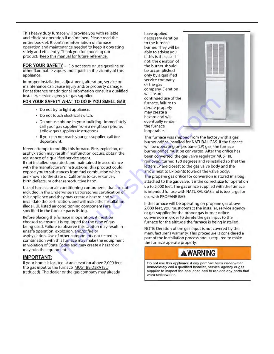 Heat Controller MGD-B Series Owner'S Manual Download Page 2