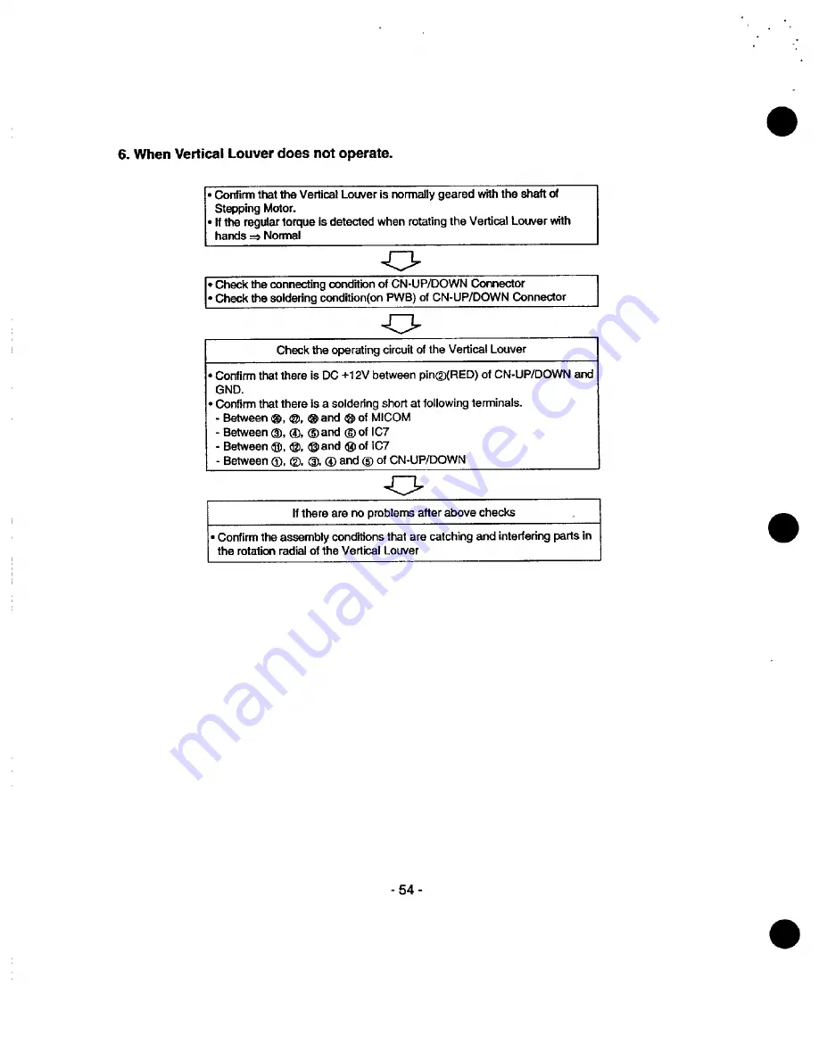 Heat Controller MSH-01 2B/A Service Manual Download Page 54