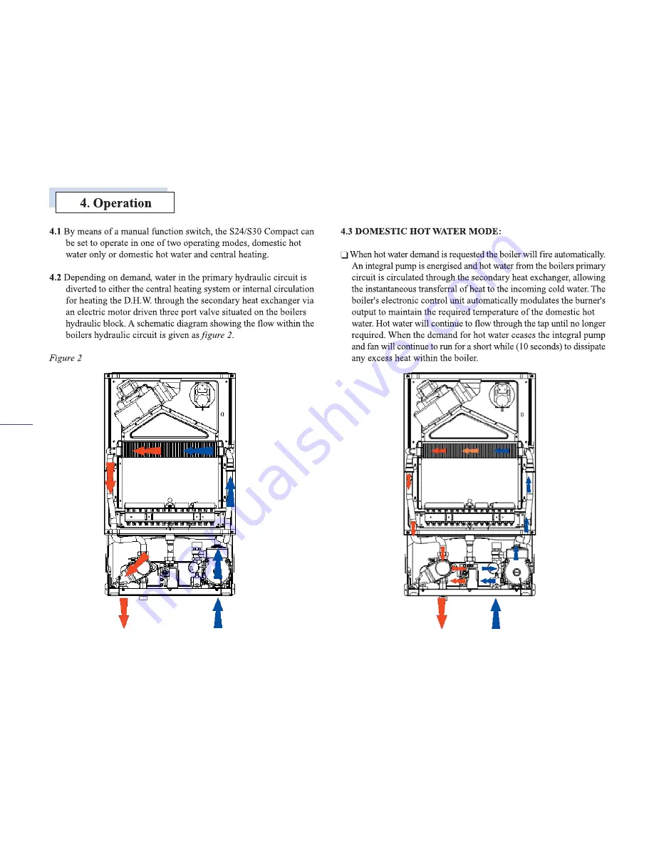 Heat Line S24 compact Installation, Servicing  & User Instructions Download Page 10