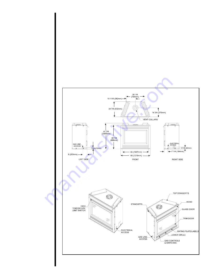 Heat-N-Glo 6000 DVTFL Installer'S Manual Download Page 6