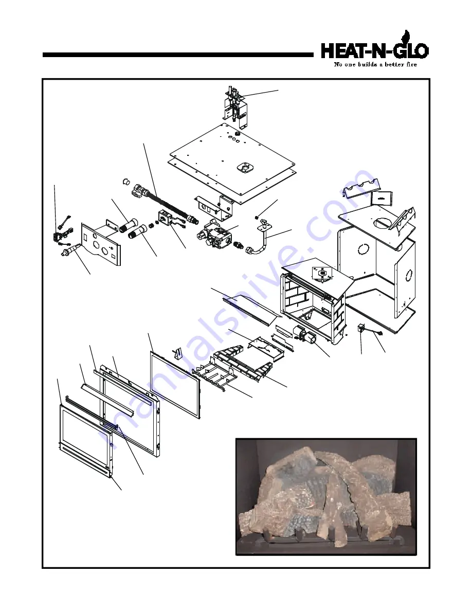 Heat-N-Glo 6000TRS-AUB Assembly, Installation And Operation Instructions Download Page 31